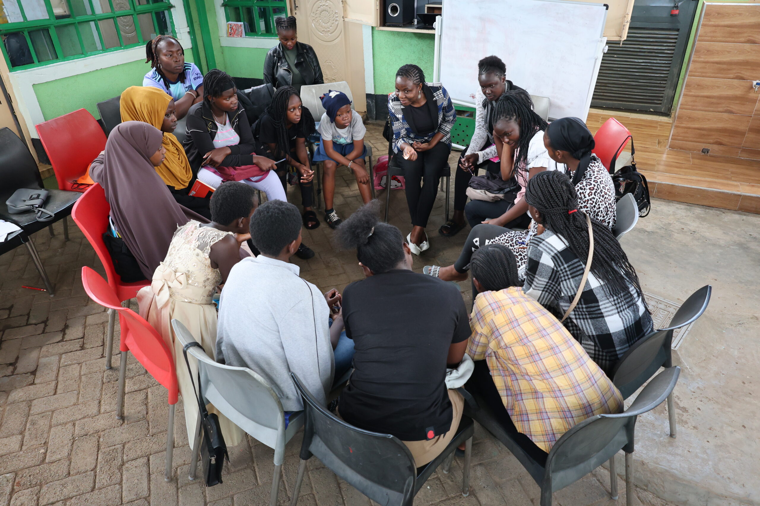 On going session at Spur Afrika